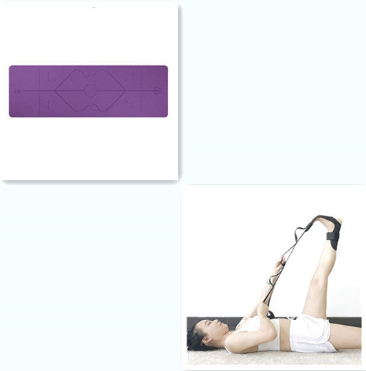 Tapete de Yoga Antiderrapante TPE - Exercício Casa Portugal - YourSportsPT