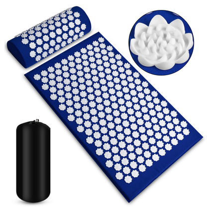 Massage mat and pillow – Acupressure Relaxation Therapy