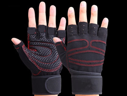 Gym gloves wrist support– Enhanced Grip & Protection
