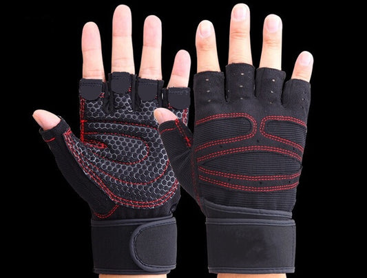 Gym gloves wrist support– Enhanced Grip & Protection